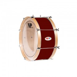 Bombo de Charanga 50,8 Ø X 20 cm ROJO VINO ligero y comodo-NPdrums