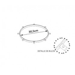 ARO REPENIQUE 12" X 1.5 CM WHISK 10 DIVISIONS