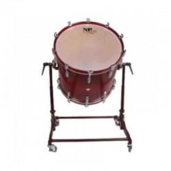 Caméra grosse caisse 50,8 Ø x 50 cm acajou avec support-np drums