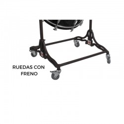 Crome câmera bombo 55,9 Ø x 50 cm Mel com suporte -np drums