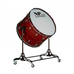 Bombo cámara crome 60,9 Ø x 50 cm Caoba con soporte-NPDrums