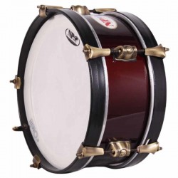 TAMBOR MINI SAYÓN NIÑOS OLD 30,5 Ø X 12 CM VINO AROS GRAFITO