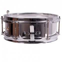 Experimente o nosso 10" X 09 cm Silver Wood Band Box-NPDrums