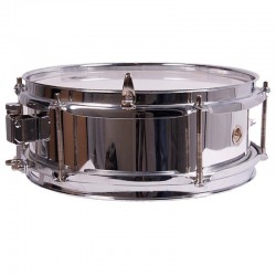 Experimente o nosso 10" X 09 cm Silver Wood Band Box-NPDrums