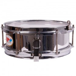 Experimente o nosso 10" X 09 cm Silver Wood Band Box-NPDrums