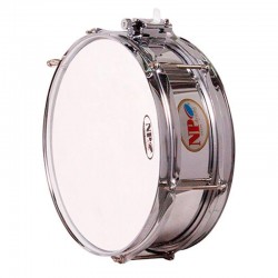 Experimente o nosso 10" X 09 cm Silver Wood Band Box-NPDrums