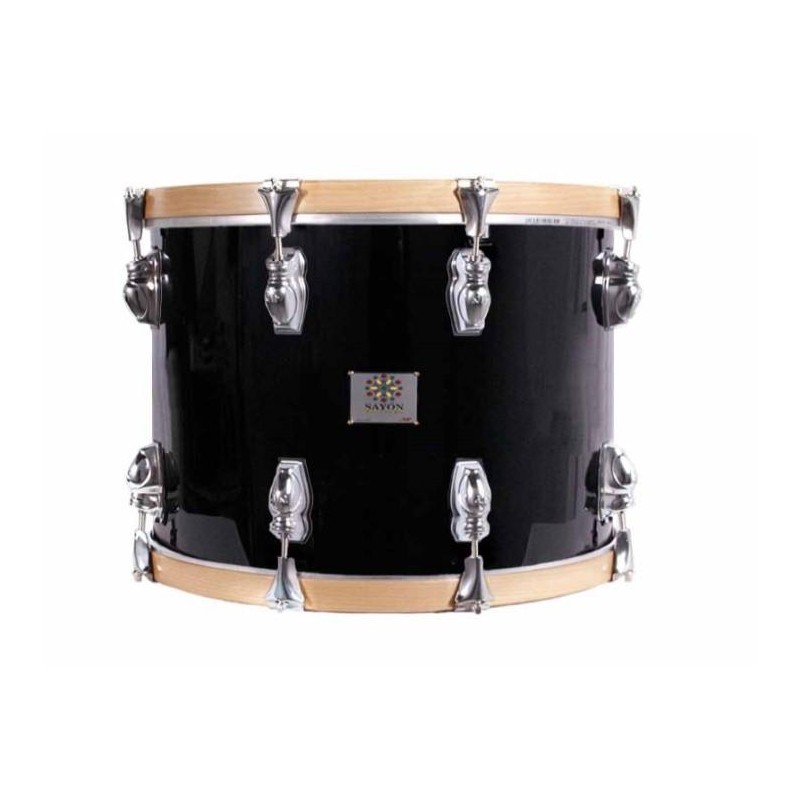 Obtenez la Timbaleta Pasión del Sur crome 38,1 Ø X 30 cm noir-NPDrums