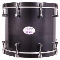 TIMBAL SAYÓN TRIANA 40,6 Ø X 34 CM GRAFITO AROS GRAFITO