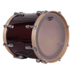 Disfruta del Timbal Siroco 38,1 Ø X 34 cm rojo vino-NPDrums