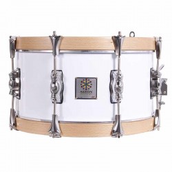 Prueba el auténtico Tambor Pasión del Sur crome 35,6 Ø X 18 cm blanco-NPDrums