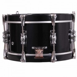 Prueba el auténtico Tambor Pasión del Sur crome 35,6 Ø X 18 cm negro-NPDrums