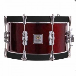 Prueba el auténtico Tambor Pasión del Sur crome 35,6 Ø X 18 cm rojo vino-NPDrums