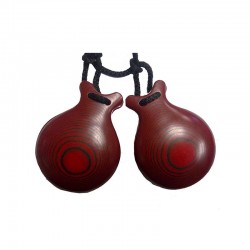 CASTAÑUELAS FIBRA CORAL Nº 6