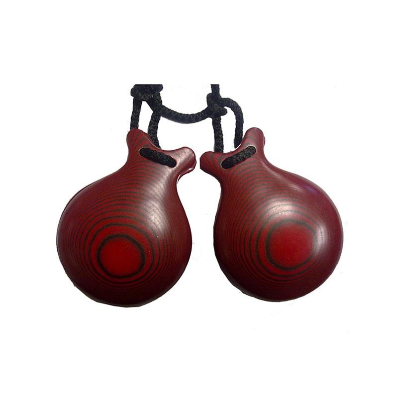 CASTAÑUELAS FIBRA CORAL Nº 6