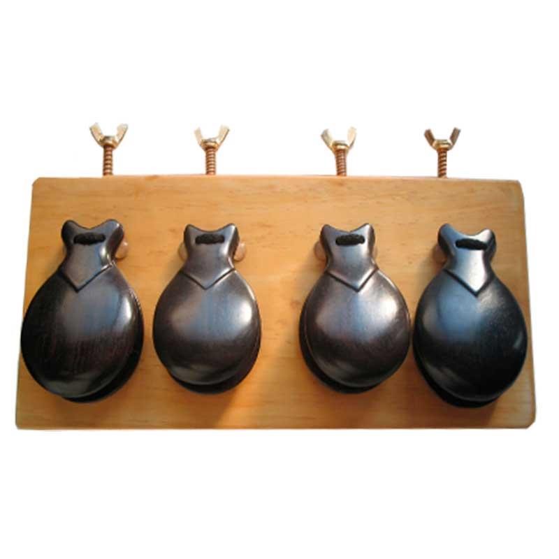 CASTANETS TABLE 2 PAIR GRANADILLO