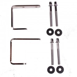 SUPPORT CHINESE Snare drum U CROME PACK OF 2