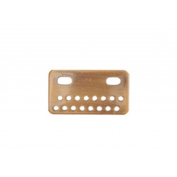 Metallic plate old silk bore Pack of 2.