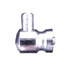 Bolota de alumínio Tambor baixo cromado.