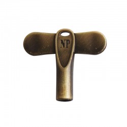 NPdrums-Llave de tensar NP Caja y Redoblante acabado en old.