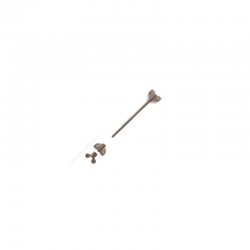 Varilla tambor crome 13 CM completa.