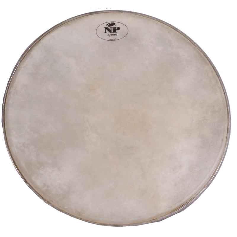 SKIN drumhead WITH GOAT RING15,2 CM BORDONERO