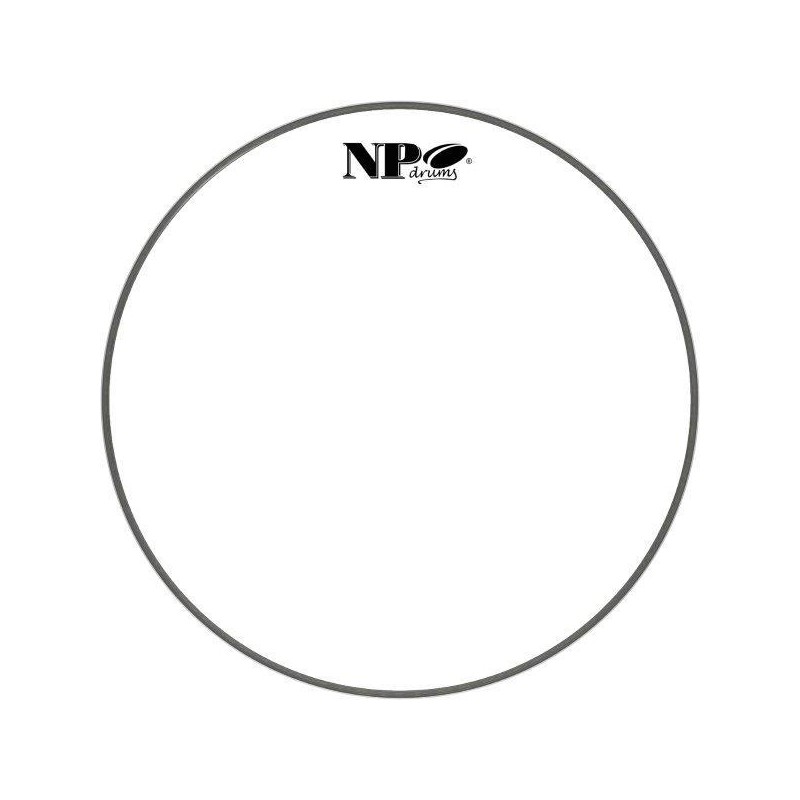 Probieren Sie den schlichten weißen 24-Zoll-Patch zum besten Marktpreis aus - NPDrums