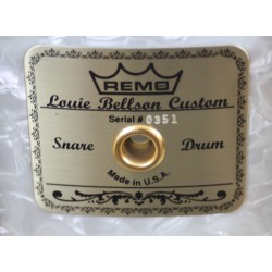 REMO SIGNATURE LOUE BELLSON BOÎTE DE BATTERIE 14 » X 5,5 »