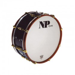Prueba Nuestro Bombo Standar Old 45,7 Ø X 20 cm negro-NPDrums