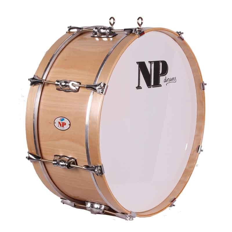 Essayez notre grosse caisse de marche à percussion 50,8 Ø X 20 cm en naturel-NPDrums