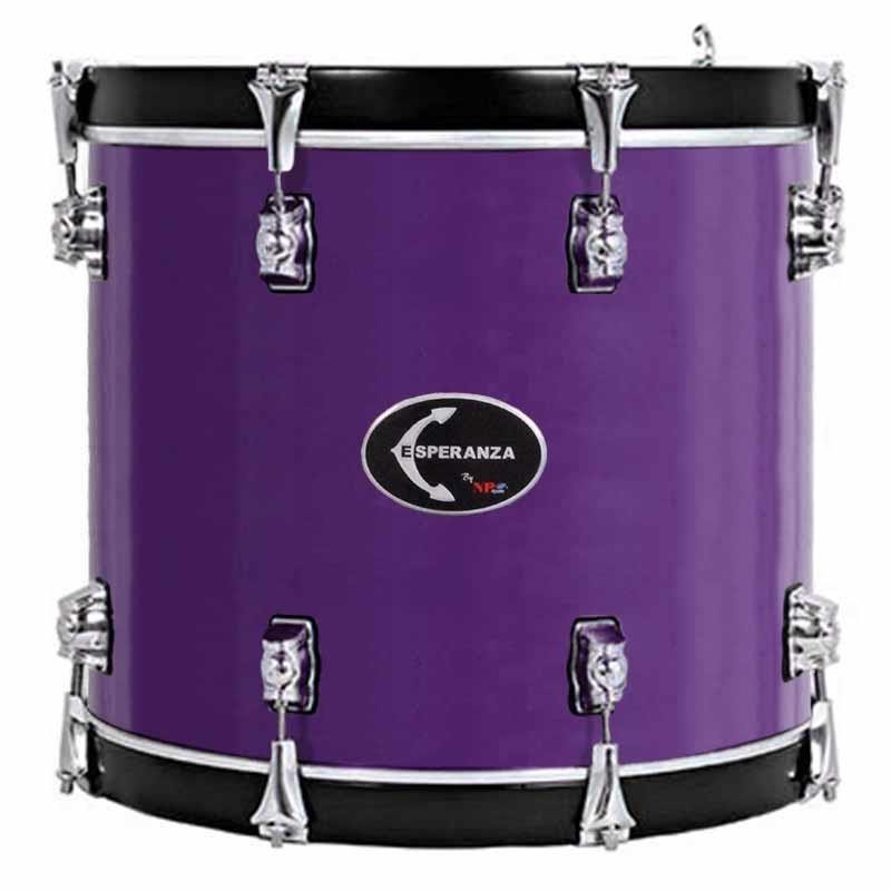 Experimenta con el Tambor Esperanza 40,6 Ø X 34 cm morado-NPDrums