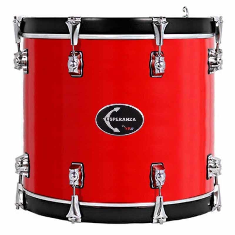 Experimenta con el Tambor Esperanza 40,6 Ø X 34 cm rojo-NPDrums