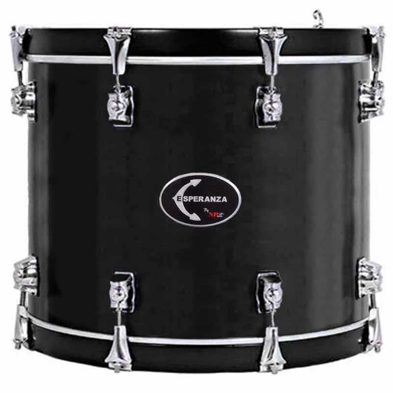 Experimenta con el Tambor Esperanza 45,7 Ø X 34 cm negro-NPDrums