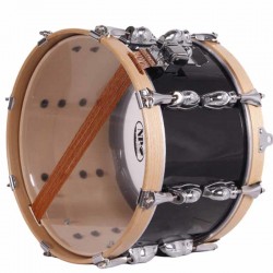 Obtenha a Paixão do Tambor Crome Sul 35,6 Ø X 21 cm preto-NPDrums