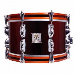 Consigue el Tambor Pasión del Sur crome 35,6 Ø X 21 cm rojo vino-NPDrums