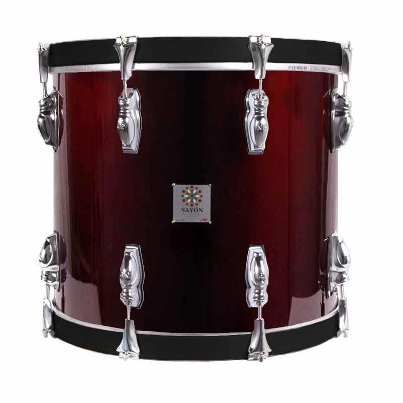Buy Timbal Pasión del Sur crome 40,6 Ø X 34 cm wine red-NPDrums