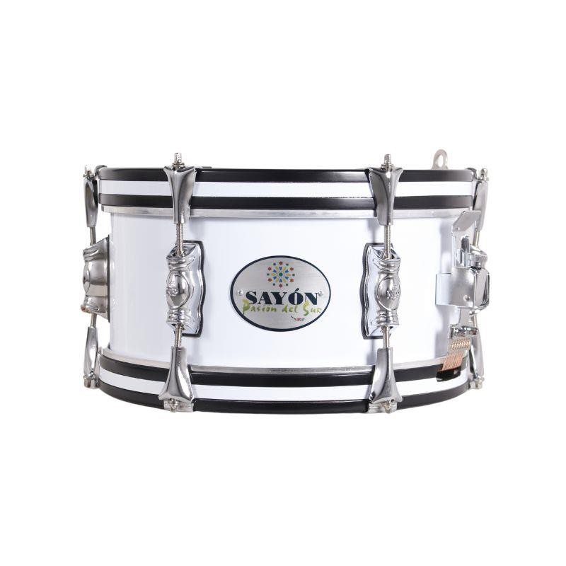 Consigue el Tambor Pasión del Sur crome 30,5 Ø X 14 cm blanco-NPDrums