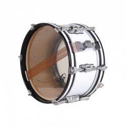 Consigue el Tambor Pasión del Sur crome 30,5 Ø X 14 cm blanco-NPDrums