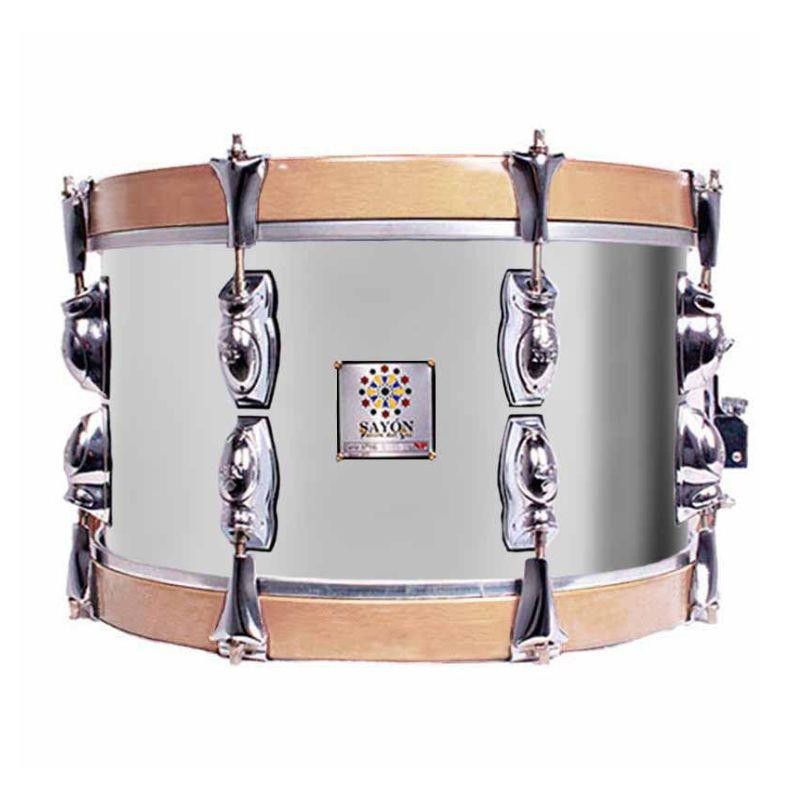 Consigue el Tambor Pasión del Sur crome 35,6 Ø X 21 cm plata-NPDrums