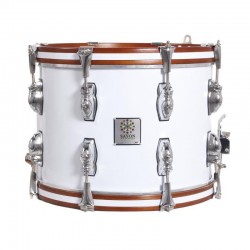 Consigue el Tambor Pasión del Sur crome 35,6 Ø X 25 cm blanco-NPDrums