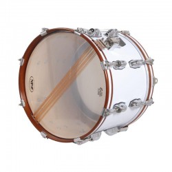 Holen Sie sich die Southern Passion Drum crome 35,6 Ø X 25 cm weiß-NPDrums