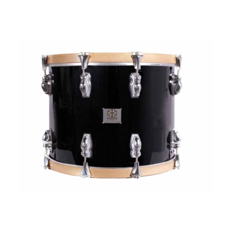 Consigue el Timbal Pasión del Sur crome 38,1 Ø X 34 cm negro-NPDrums