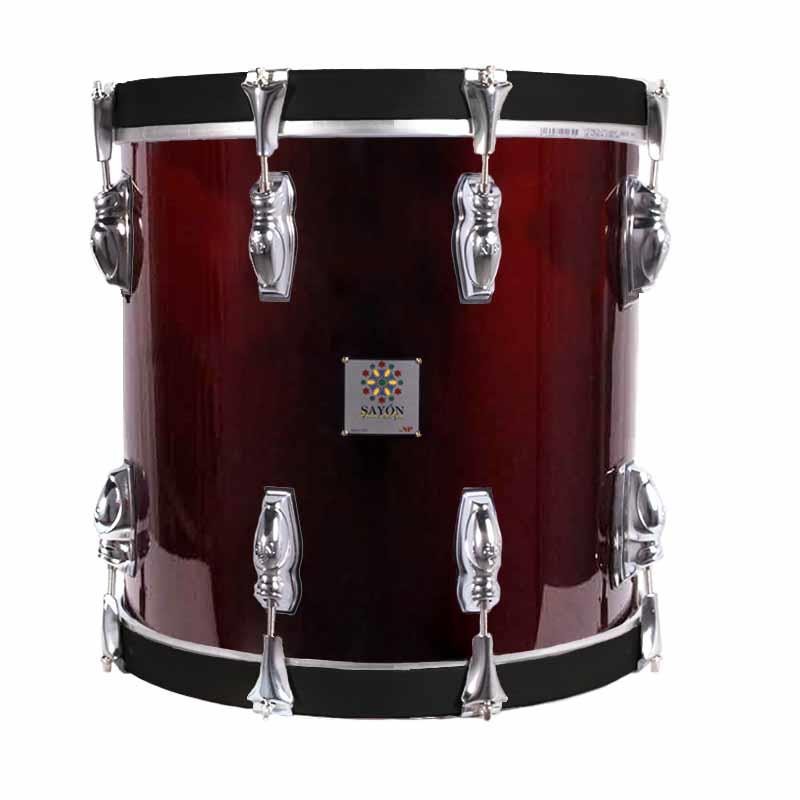 Consigue el Timbal Pasión del Sur crome 38,1 Ø X 34 cm rojo vino-NPDrums