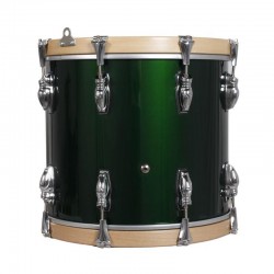 Get the Timbale Pasión del Sur crome 38,1 Ø X 34 cm green-NPDrums
