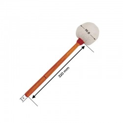 MACE BASS DRUM FUTTER PLÜSCHTIER SUPER EINHEIT