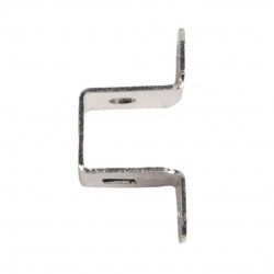 Unité de chevalet de batterie chromée.