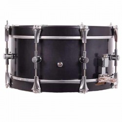 TAMBOR SAYÓN TRIANA CROME 35,6 Ø X 16 CM AZABACHE AROS AZABACHE