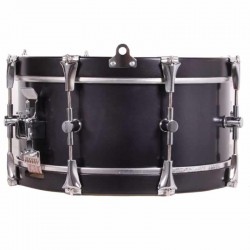 TAMBOR SAYÓN TRIANA CROME 35,6 Ø X 16 CM AZABACHE AROS AZABACHE