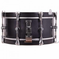 TAMBOR SAYÓN TRIANA CROME 35,6 Ø X 16 CM AZABACHE AROS AZABACHE