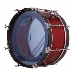 Aproveite o Tambor Palio 35,6 Ø X 16 cm vermelho-NPDrums