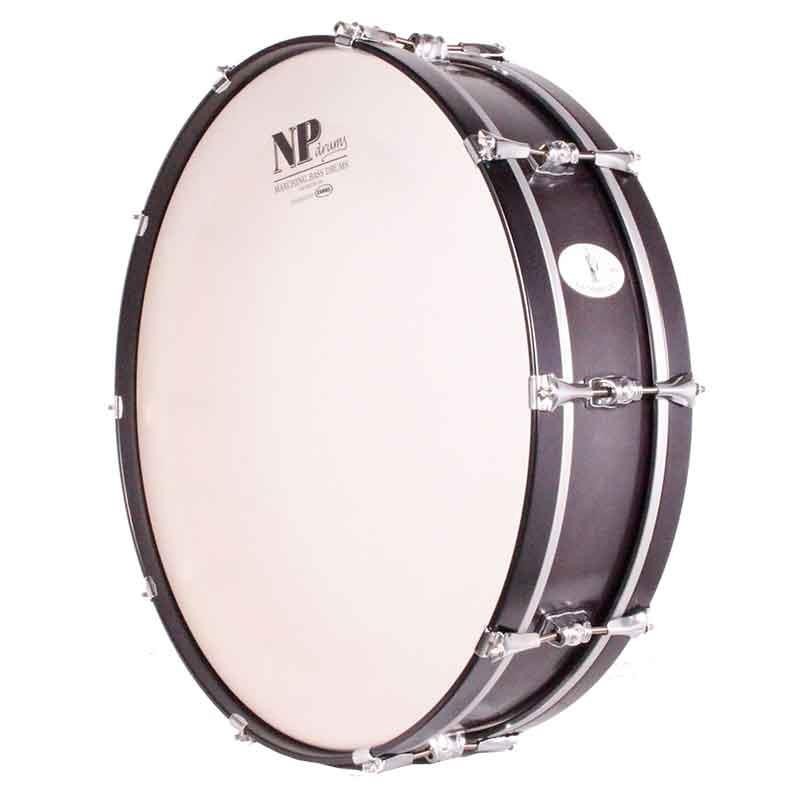 CROME LA SIMPLEX BASS DRUM 66,0 Ø X 14 CM JET RIM JET RINGE